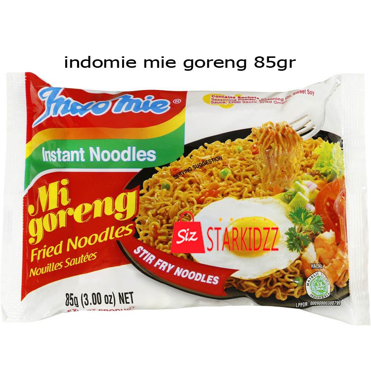 

indomie goreng 85gr mie instan cepat saji mi goreng / mie goreng / sarapan / makanan enak