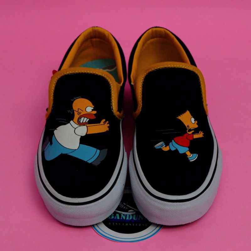 VANS SLIP ON THE SIMPSON