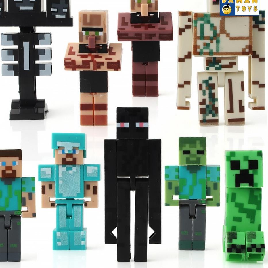 [KODE PRODUK M7AOW91] Bricks Mini Figure Mine craft/Figure mine craft/ mainan mine craft/ Minecraft 