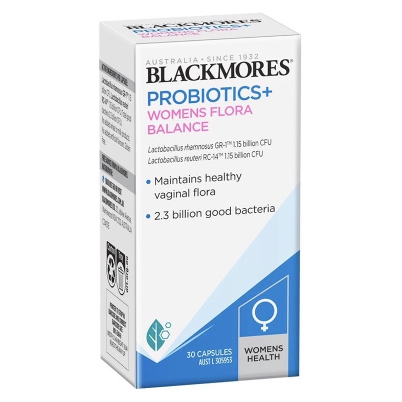 (BISA COD) Blackmores Probiotics+ Womens Flora Balance Probiotic Isi 30 Kapsul