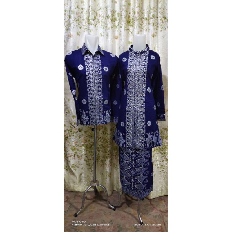 Songket Palembang, baju kondangan couple songket Palembang