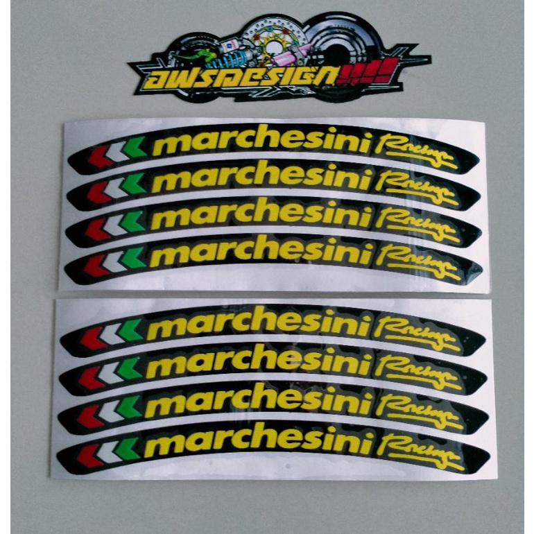Sticker Velg Marchesini