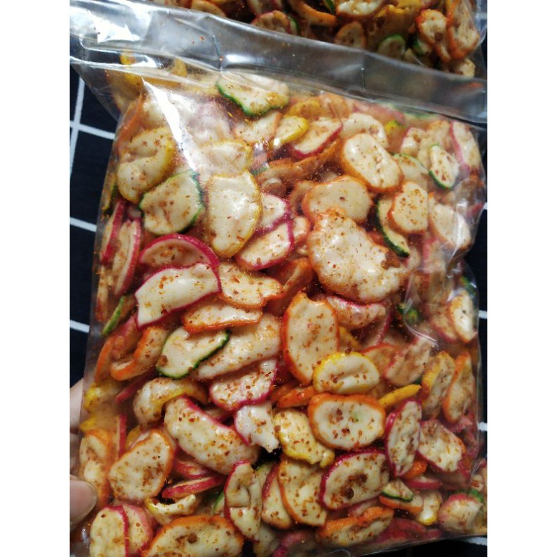 

seblak kering bantat khas kencur dan daun jeruk