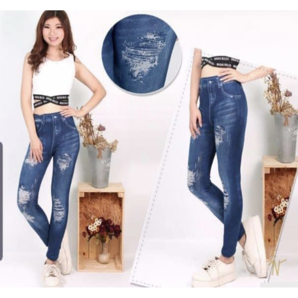 Legging Jeans Wanita / Leging JEANS import/LEGGING IMPORT/LEGGING JEANS/Legging Murah Legging Denim