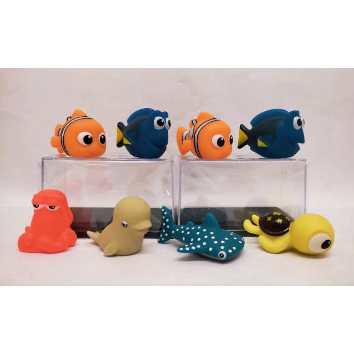 Topper Kue Finding Nemo Finding Dori Figure set 8 pcs