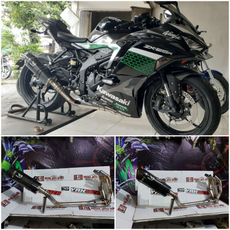 Knalpot ZX25R yakuza full system ( pnp )