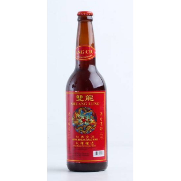 

Ang Ciu / Anggur Masak - SHUANG LUNG (2 Naga) 600ml