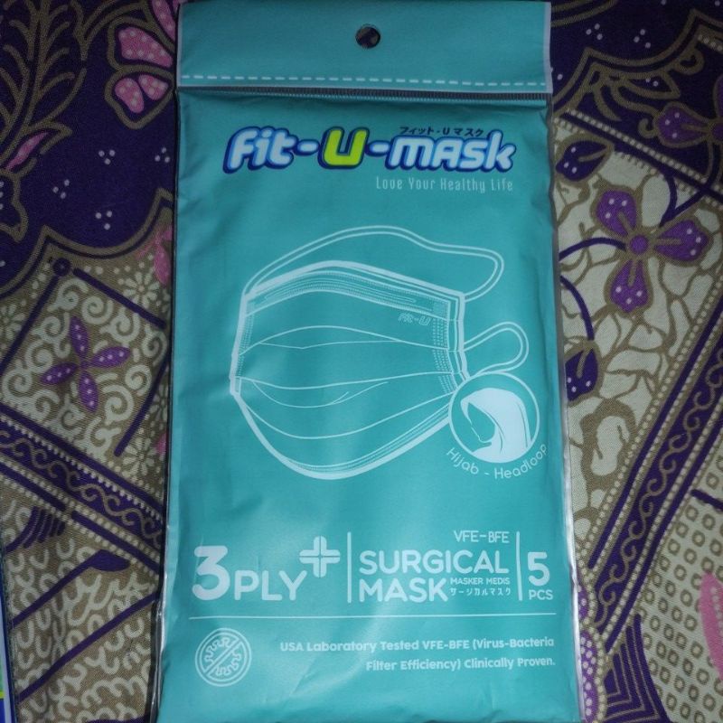 Masker Hijab Fit-U Mask