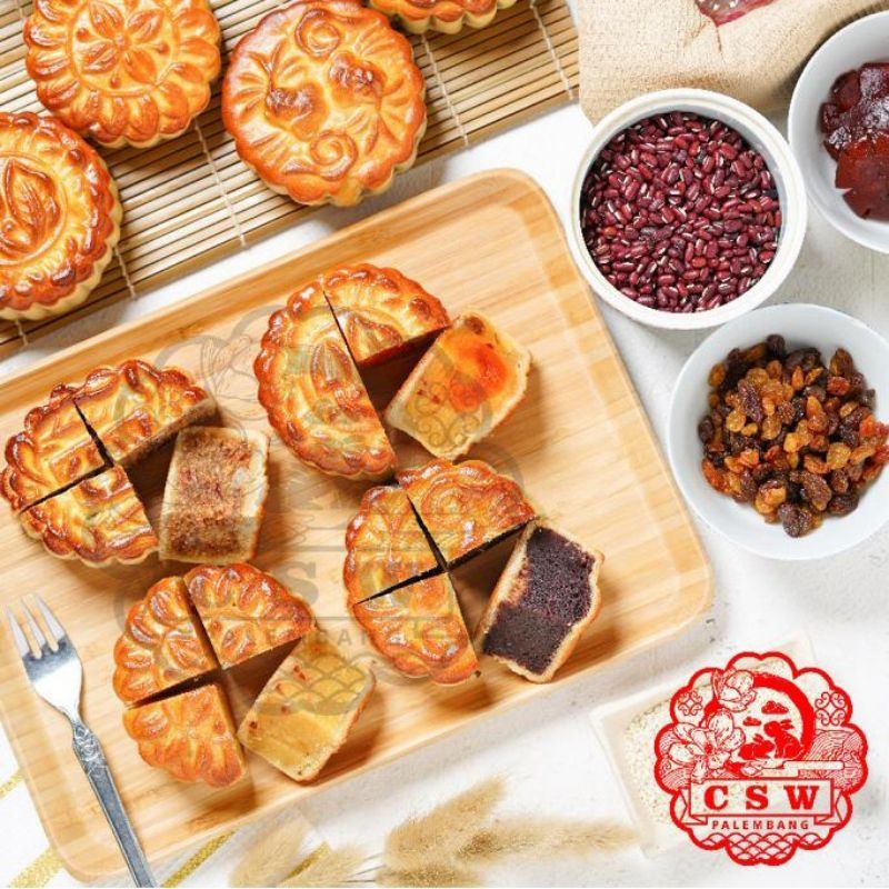 

MOONCAKE/KUE BULAN Citra Sari Wangi Palembang