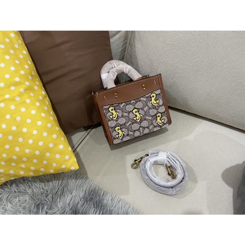 coach mini sling bag bebek