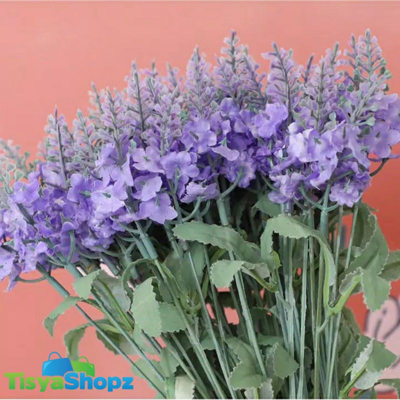 Bunga LAVENDER MINI Artificial / Bunga Plastik Hiasan Dekorasi-4