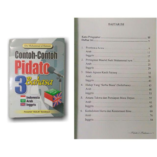 Contoh Contoh Pidato 3 Bahasa Shopee Indonesia