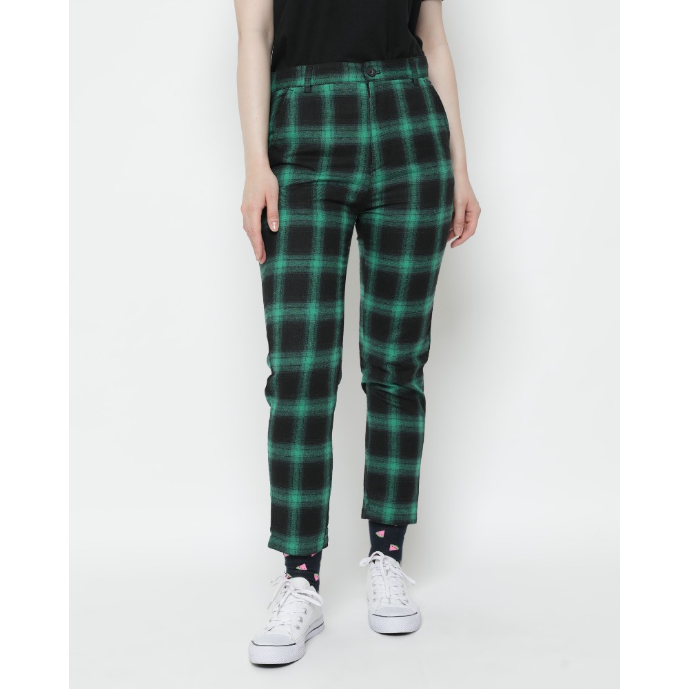 

Erigo Checked Pants Vines Green