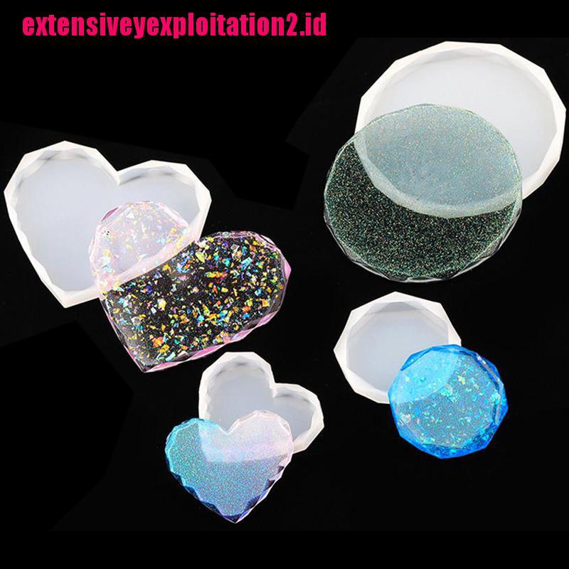 &lt; E2id &amp; &gt; Cetakan Resin DIY Bahan Silikon