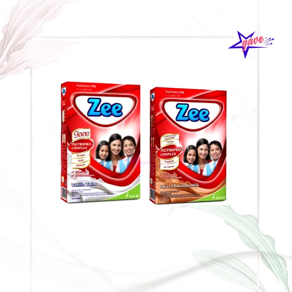 Susu Zee swiss chocolate / Vanila  350 gram