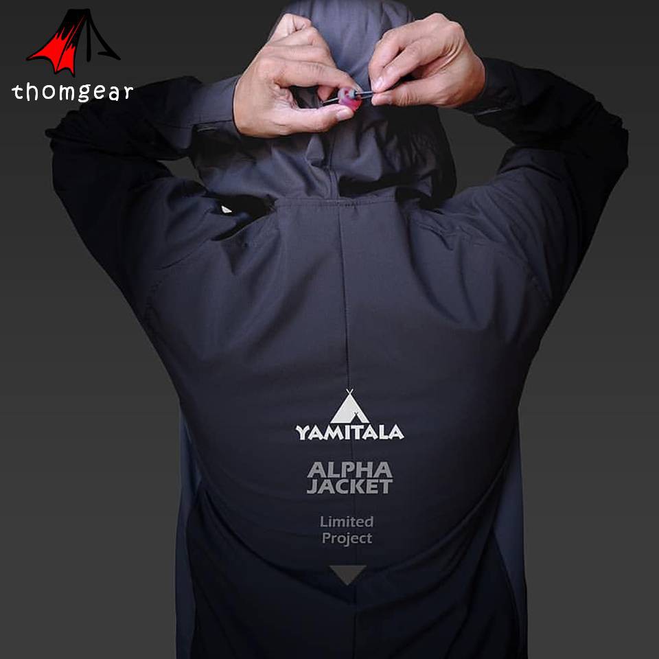 Yamitala Jaket Gunung Soft Shell Alpha Jacket Olahraga Breathable Hodei Bersepeda Windrunner Windproof Sepeda Hiking Gunung Pria Wanita Water Resistant Thomgear Krucil Probolinggo