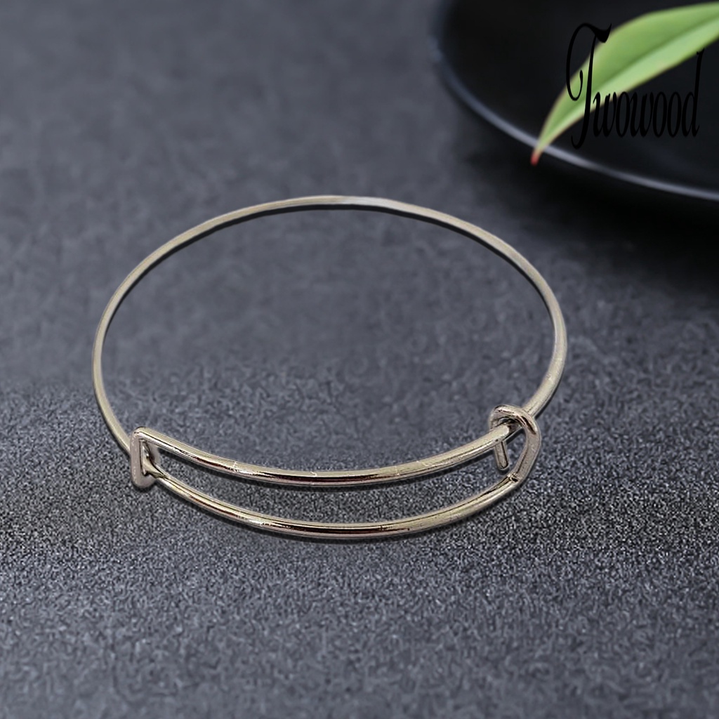 Gelang Bangle Simple Adjustable Untuk Wanita