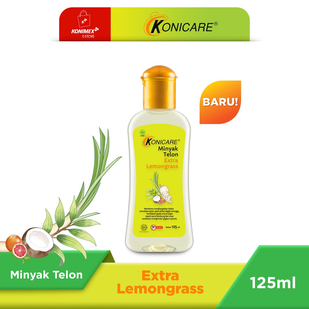 Konicare Minyak Telon 125ml Extra Lemongrass