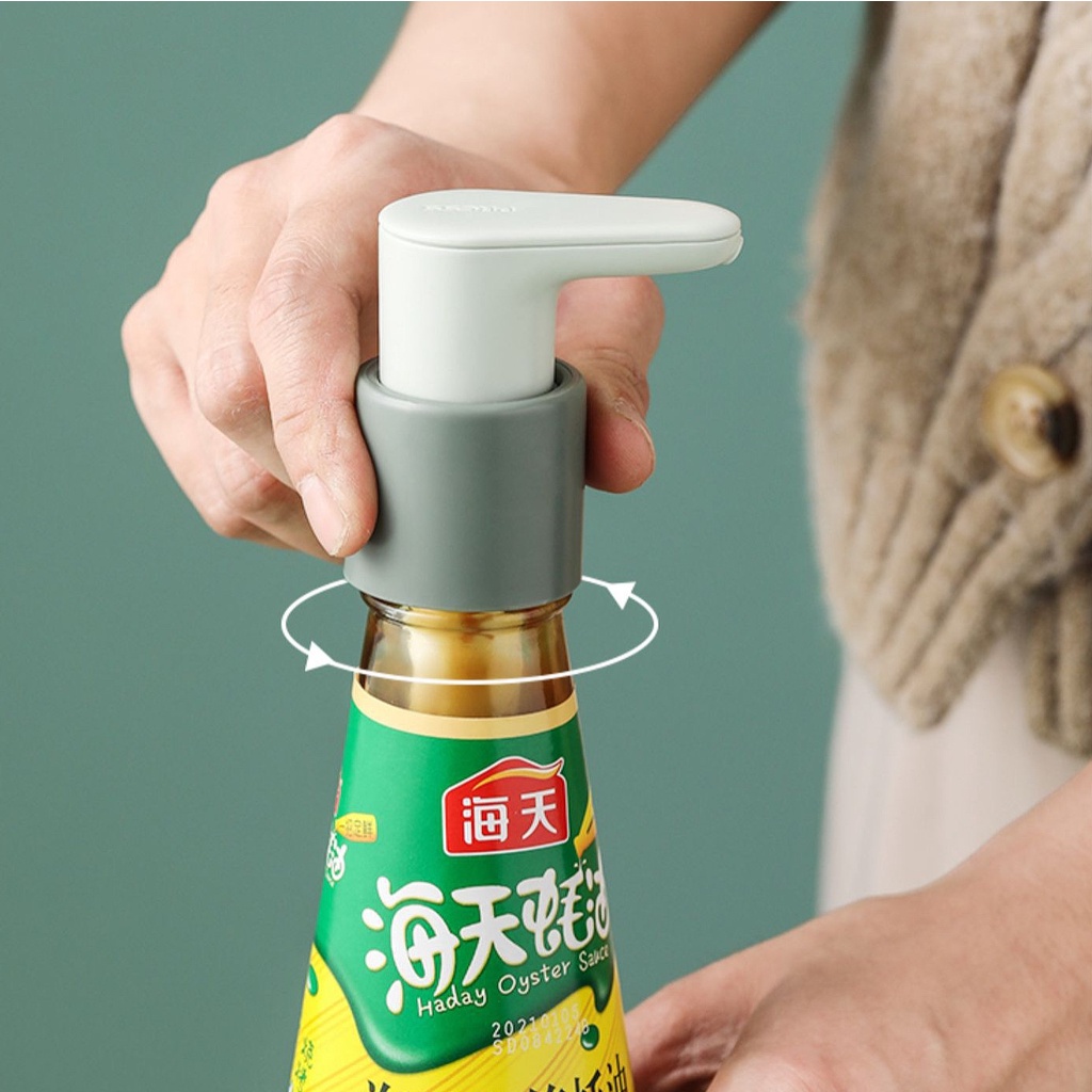 UNIGOOD - Alat Pompa Botol Pump Tekan Sirup Kecap Saus Premium