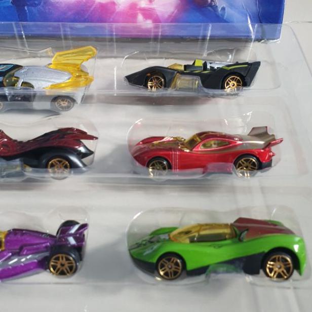 mobil hotwheel isi 4 pcs / 5 pcs / 6 pcs / 10 pcs seri avengers diecast hotwheel