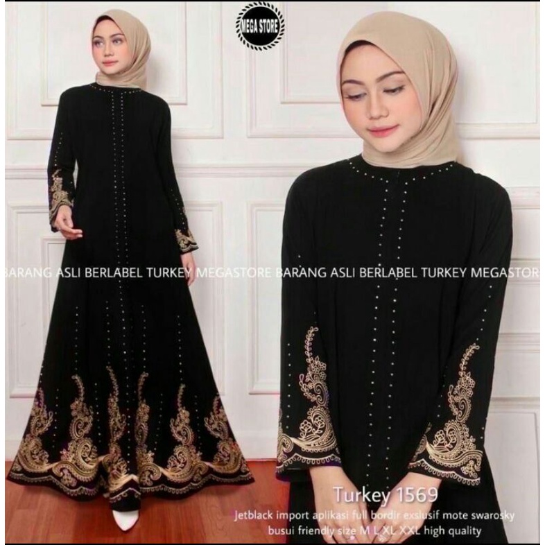 Abaya Turkey Original By MEGASTORE