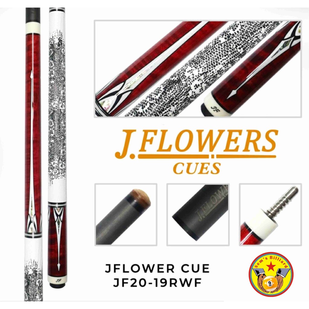 JFlowers Cue JF20-19RWF - Stick Billiard
