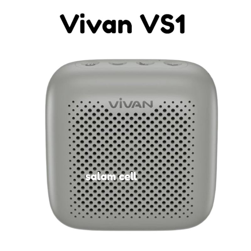 Speaker Bluetooth VIVAN VS1 Anti Air Tahan Hingga 8jam Music Box Spiker bluetoth