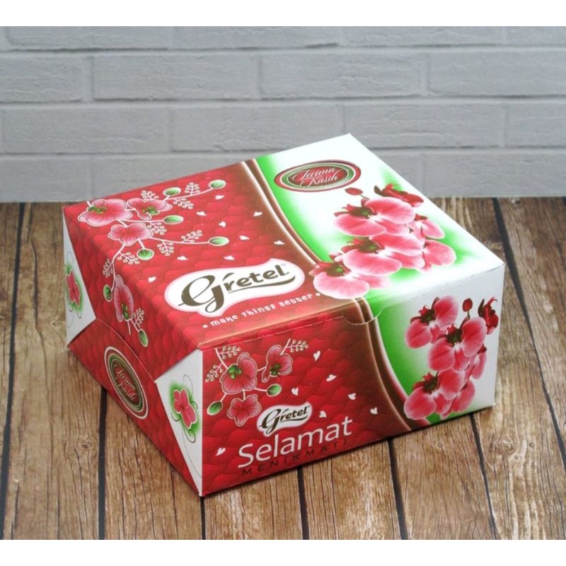 Dus Gretel Box Snack GS Ukuran 12x14cm  Isi 20PCS