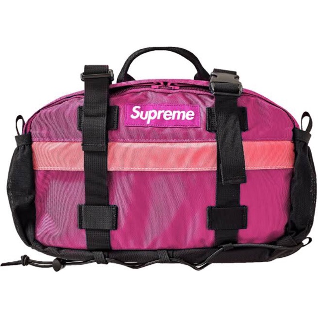 Supreme Waist Bag FW19 Magenta Tas Selempang Supreme Authentic