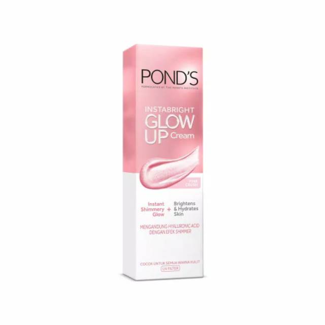 pond's Glow Up Instabright moisturizer cream pink 20gr (pink crush)