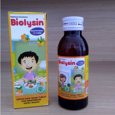 BIOLYSIN 100 ML SIRUP MULTIVITAMIN ANAK BIOLISIN