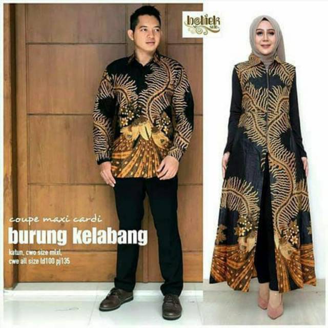 COUPLE MAXI CARDI KELABANG