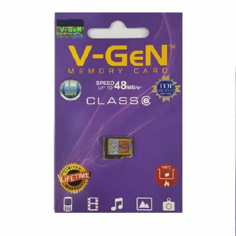 Memory Vgen 32gb Micro SD V-Gen 32Gb Memory Card Vgen 32Gb Kelas 6