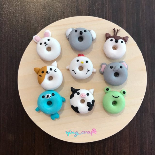 Miniatur donut cute animal, mini donut