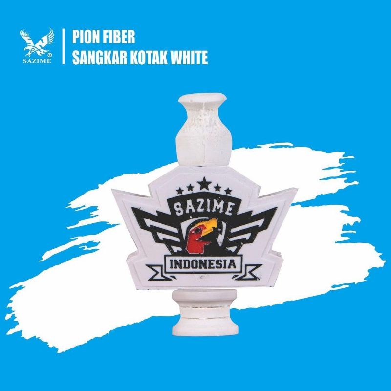Pion Fiber Sangkar Kotak Sazime