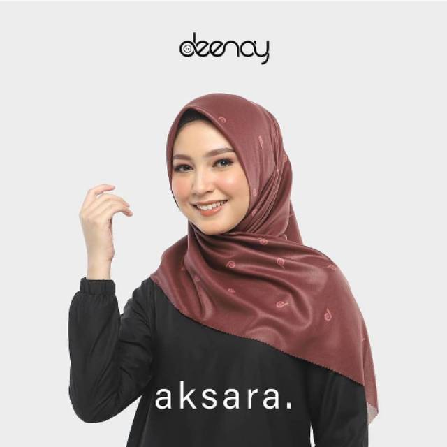 Kerudung segi empat dennay aksara