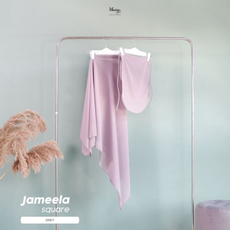 Jameela Square GREY by @khaiya.id