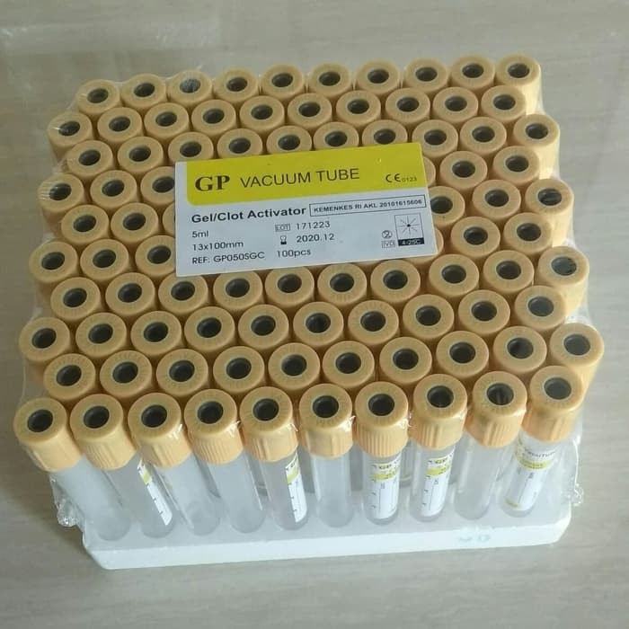 ALAT PEMISAH PLASMA DARAH TABUNG PRP / TUBE PRP / TABUNG PRP / PRP FOR VAMPIRE TREATMENT / ALAT PRP 