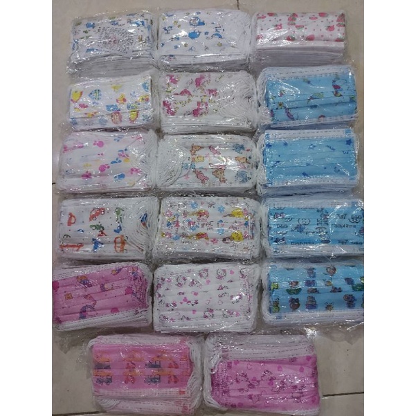 masker anak ANAK MOTIF 50PC