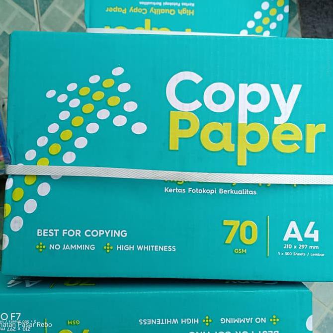 

KERTAS HVS A4 70 GRAM COPYPAPER 1 DUS KODE 516