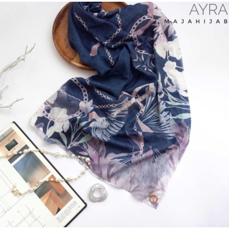 hijab printing mewah Majahijab Syar'i seri Ayra