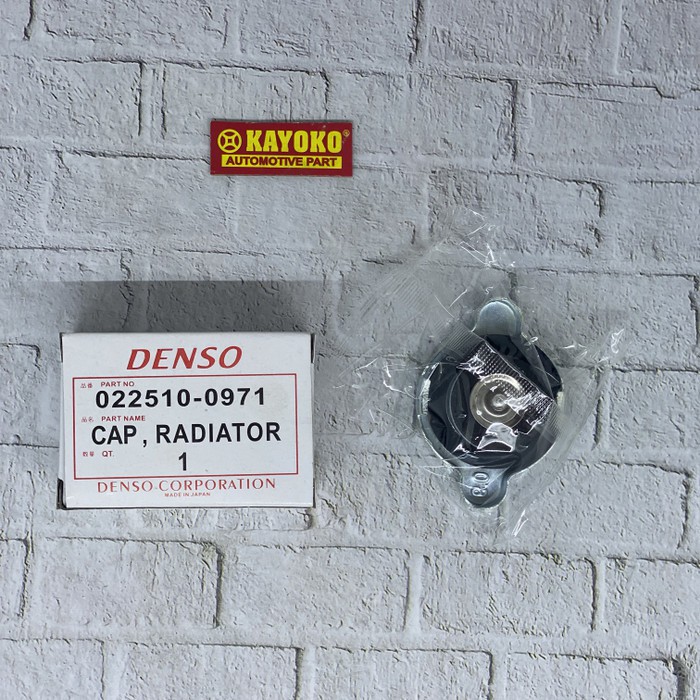 CUP RADIATOR-TUTUP RADIATOR DENSO KECIL 0,9 TOYOTA/ MITSUBISHI