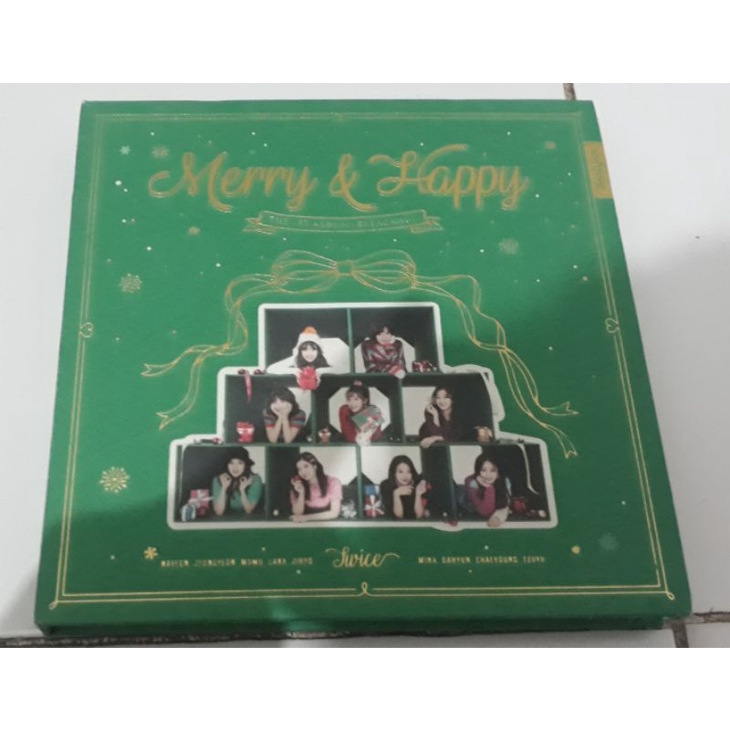 Merry & Happy Twice unsealed album only