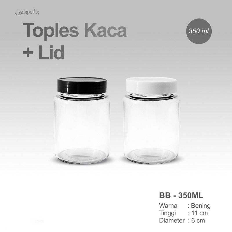 TOPLES KACA BOTOL KACA GELAS KACA BOTOL ASI 350ML