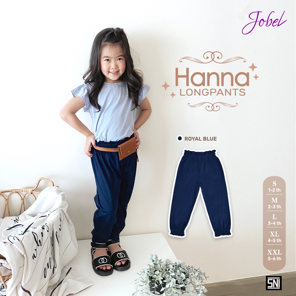 Jobel Longpants Hanna (0-5 tahun) - Celana Panjang Anak Perempuan