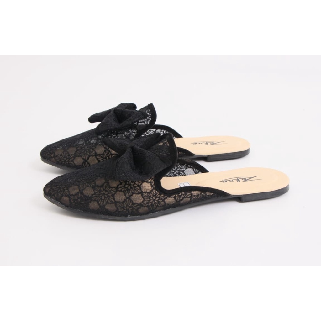 Arlaine- Ester selop wanita / sandal slop wanita / sandal brukat / sandal slop pita