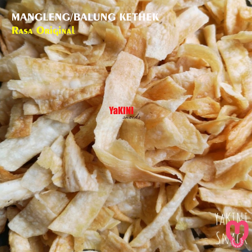 

Keripik/Kripik Singkong Mangleng Jadul Balung Kethek 400gr