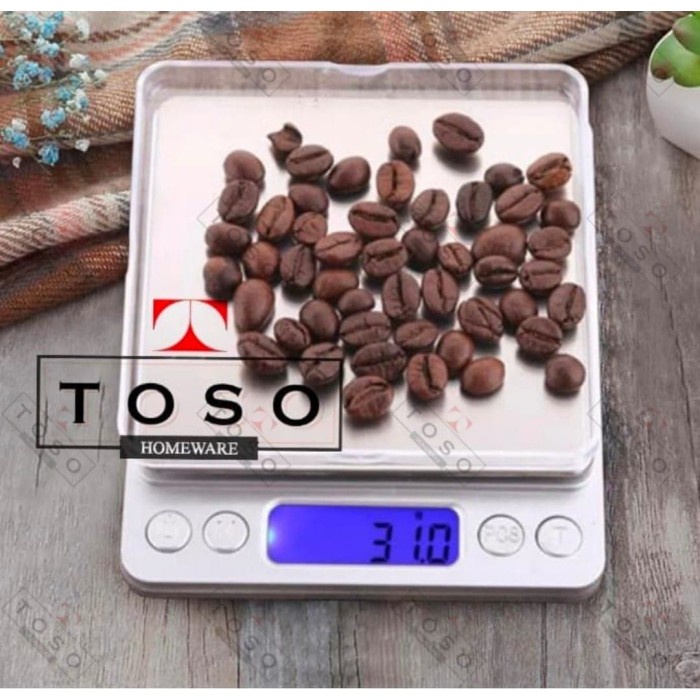 

DISKON - (BISA COD) Digital Scale Coffee Kitchen Timbangan Kopi Dapur 0.1 - 1000 Gram