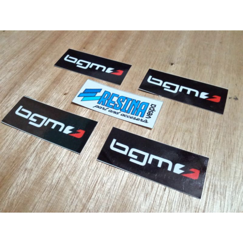 stiker Vespa bgm bahan bagus anti luntur