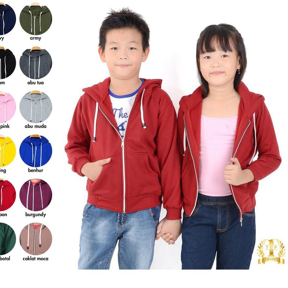 [KODE BARANG 744] RFL Royal Hoodie Zipper Jaket Anak Unisex